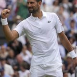 Novak Djokovic: un 16e quart de finale à Wimbledon KEYSTONE/AP/Kin Cheung